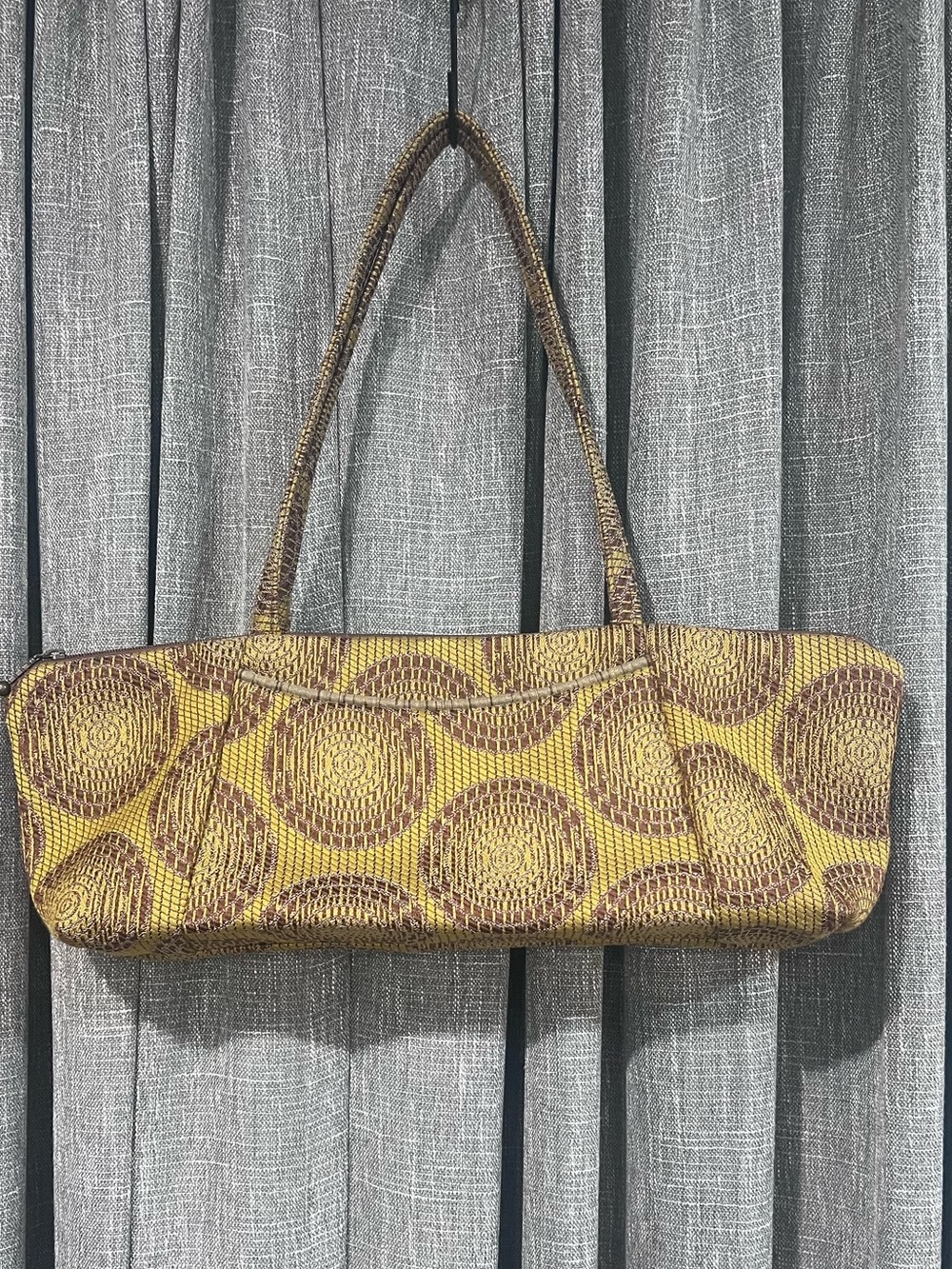 Maruca Millie Lou Shoulder Bag Handmade in Boulder CO Tapestry Baguette Bag
